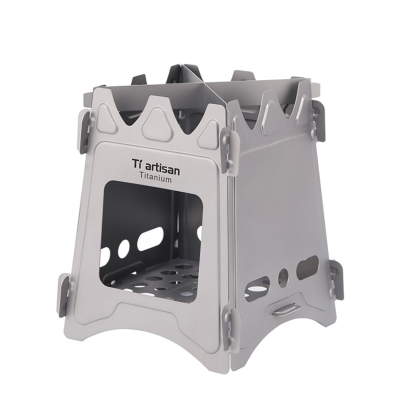 Titanium Fold-Flat Camp Stove-kiToolab