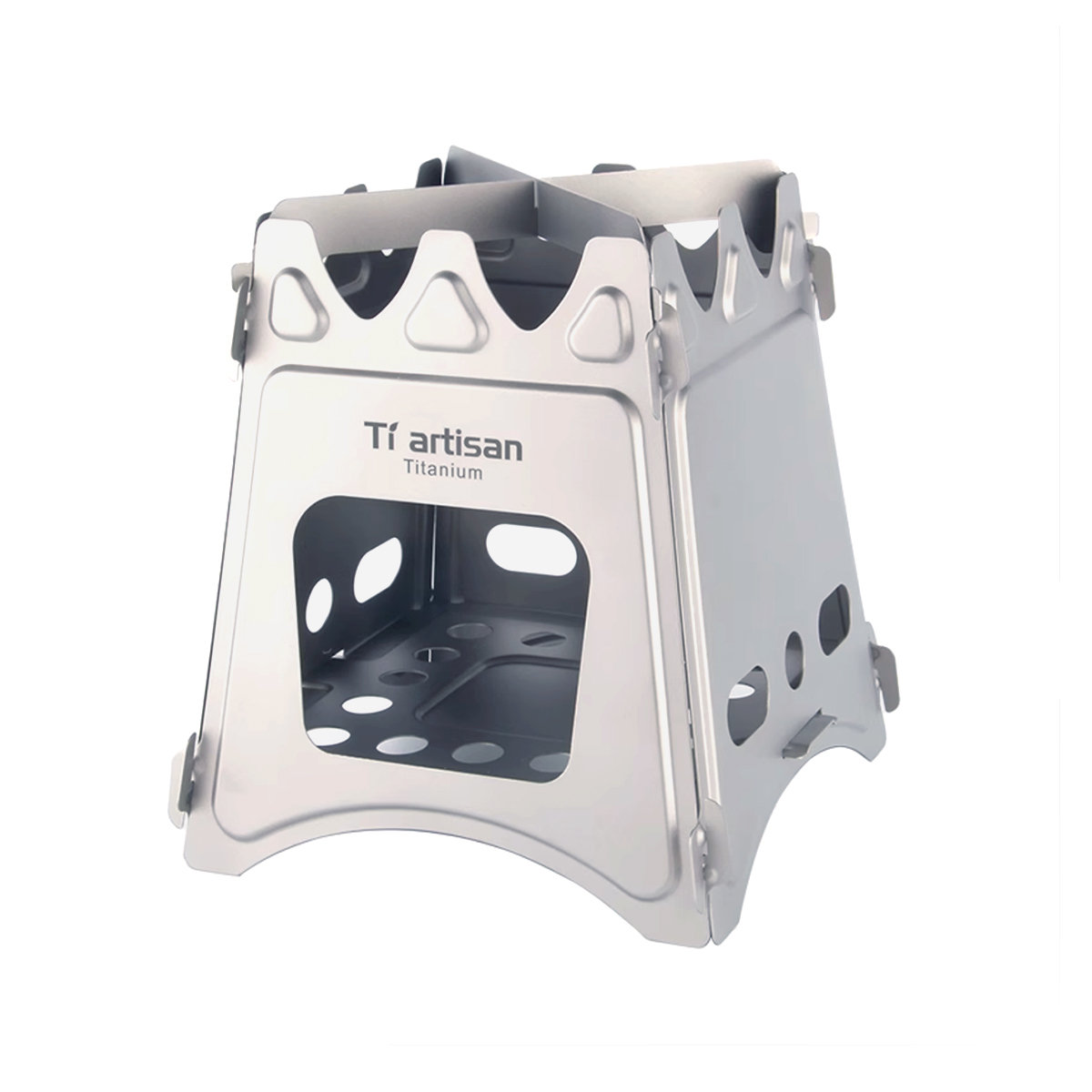 Titanium Fold-Flat Camp Stove-kiToolab