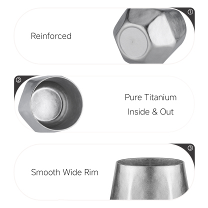 Titanium Hex Cup-kiToolab