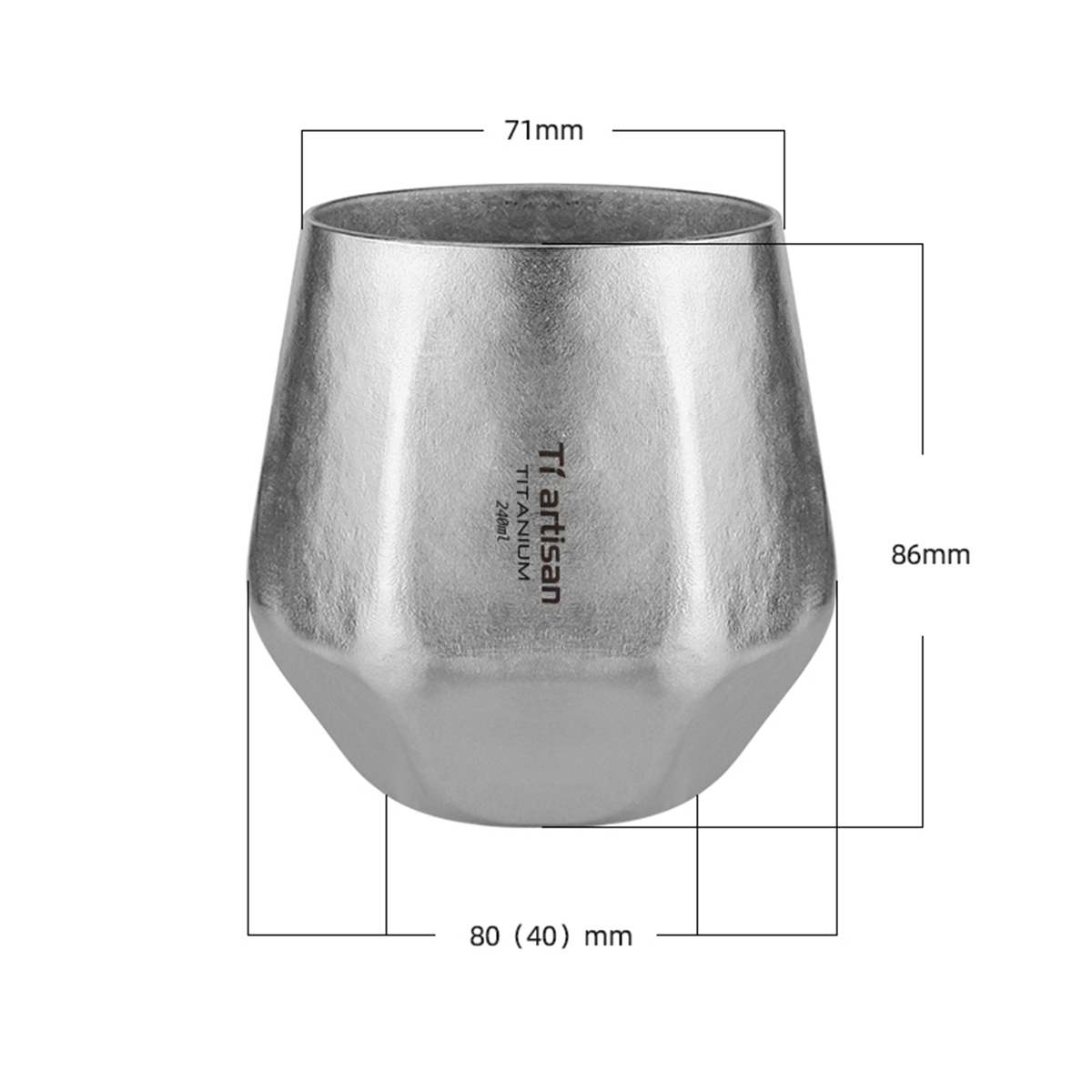 Titanium Hex Cup-kiToolab