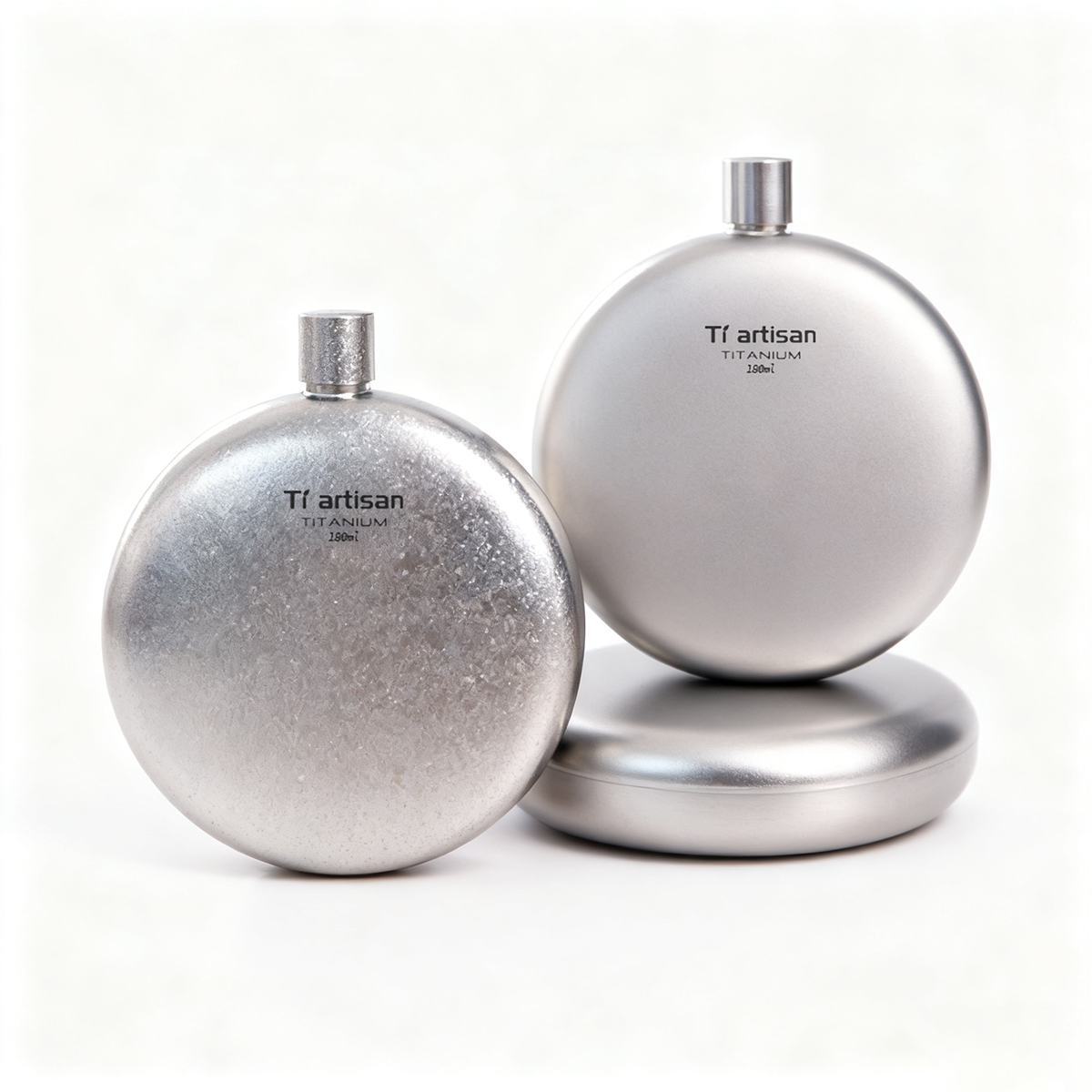 Titanium Hip Flask-kiToolab