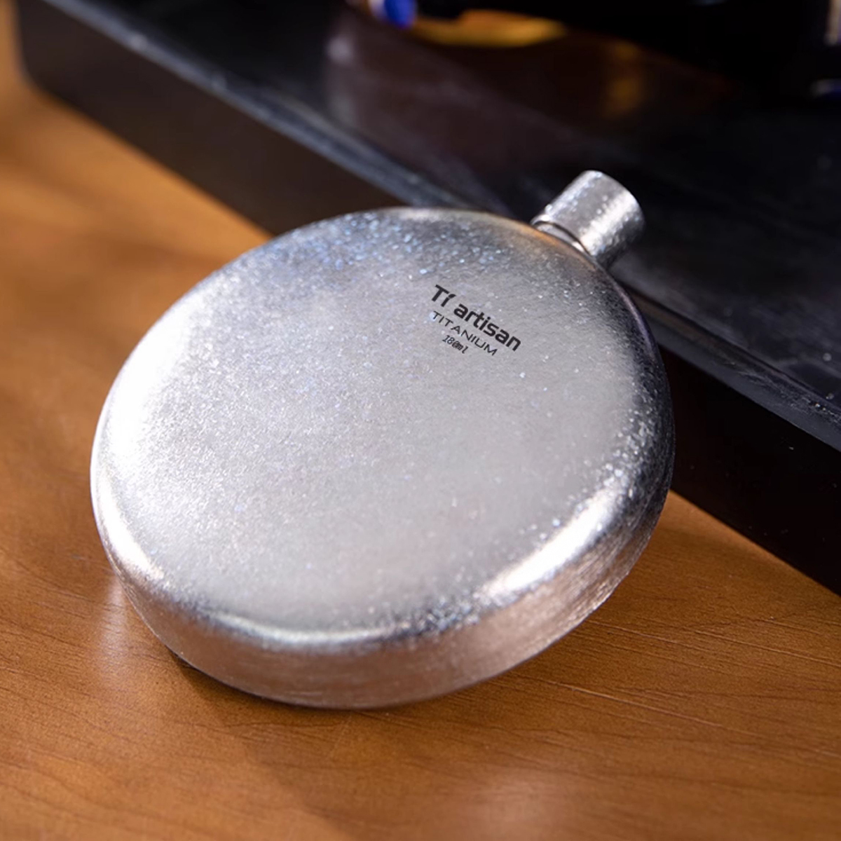 Titanium Hip Flask-kiToolab