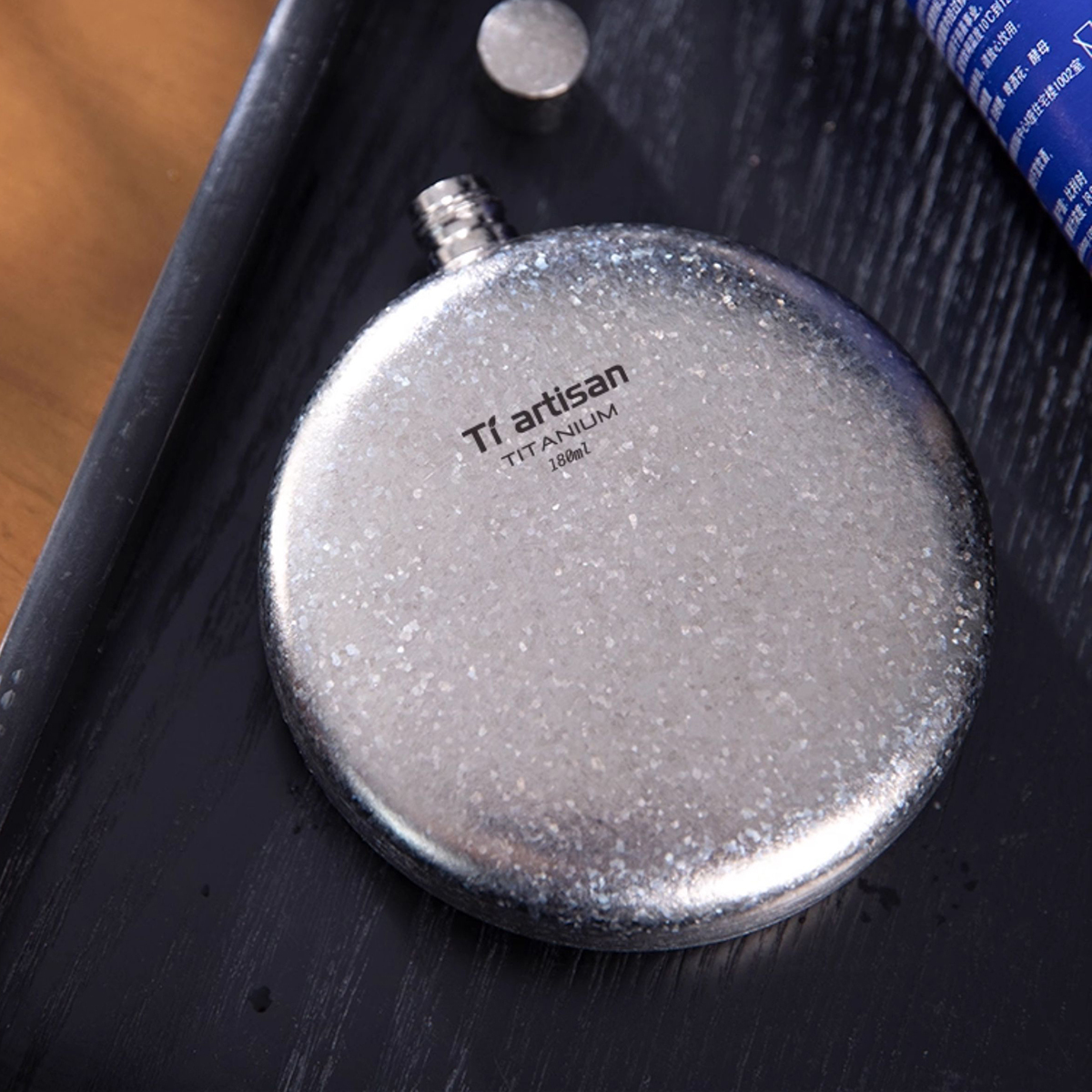 Titanium Hip Flask-kiToolab