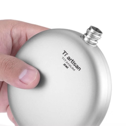 Titanium Hip Flask-kiToolab