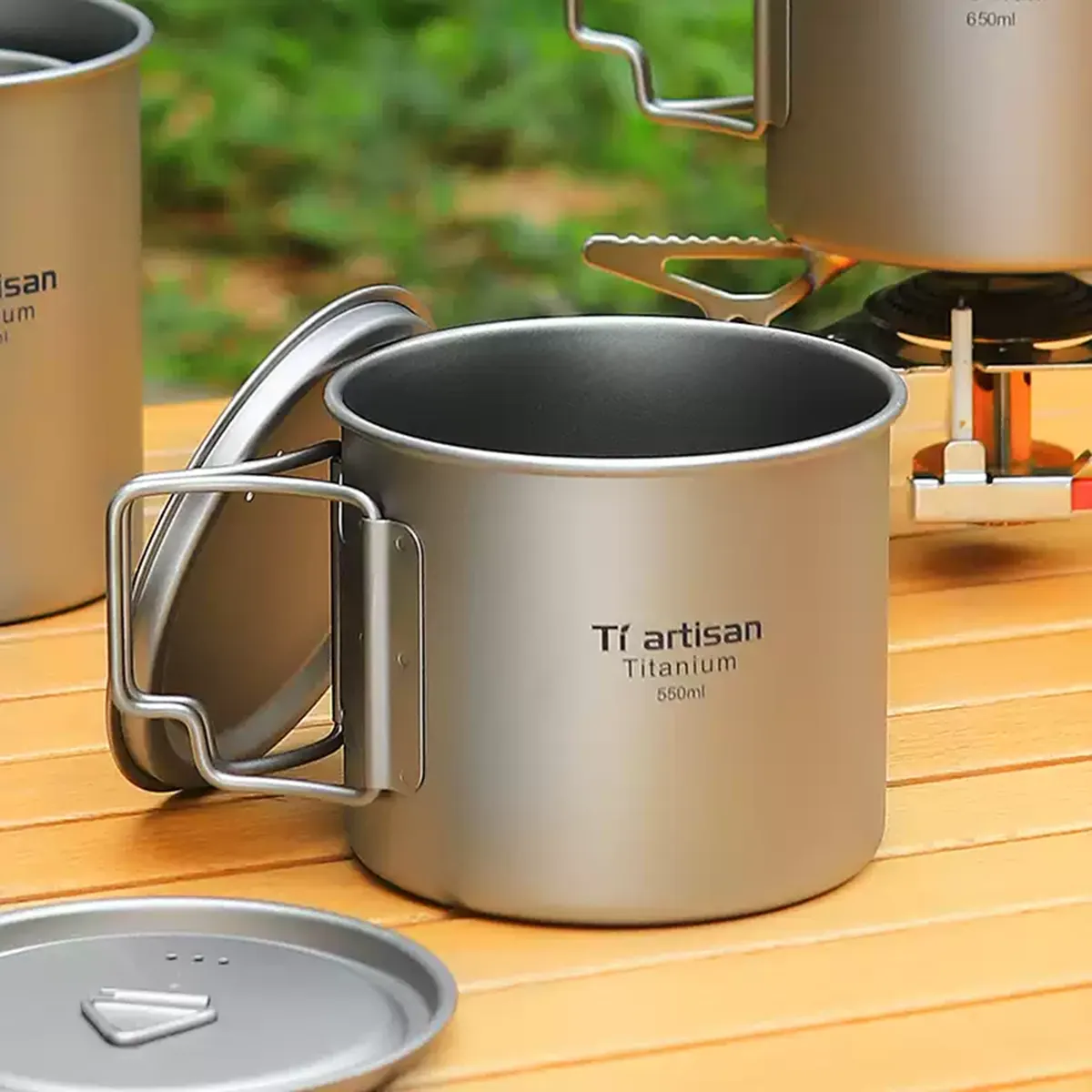 Titanium Lidded Mug-kiToolab