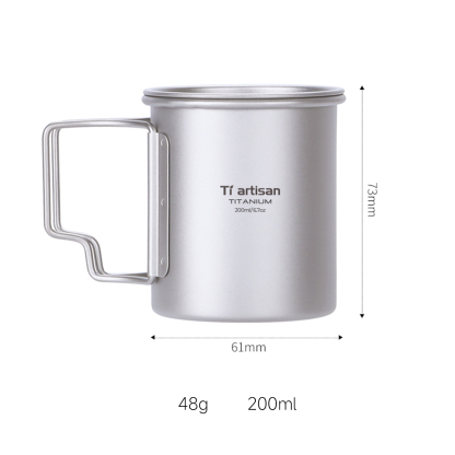 Titanium Lidded Mug-kiToolab