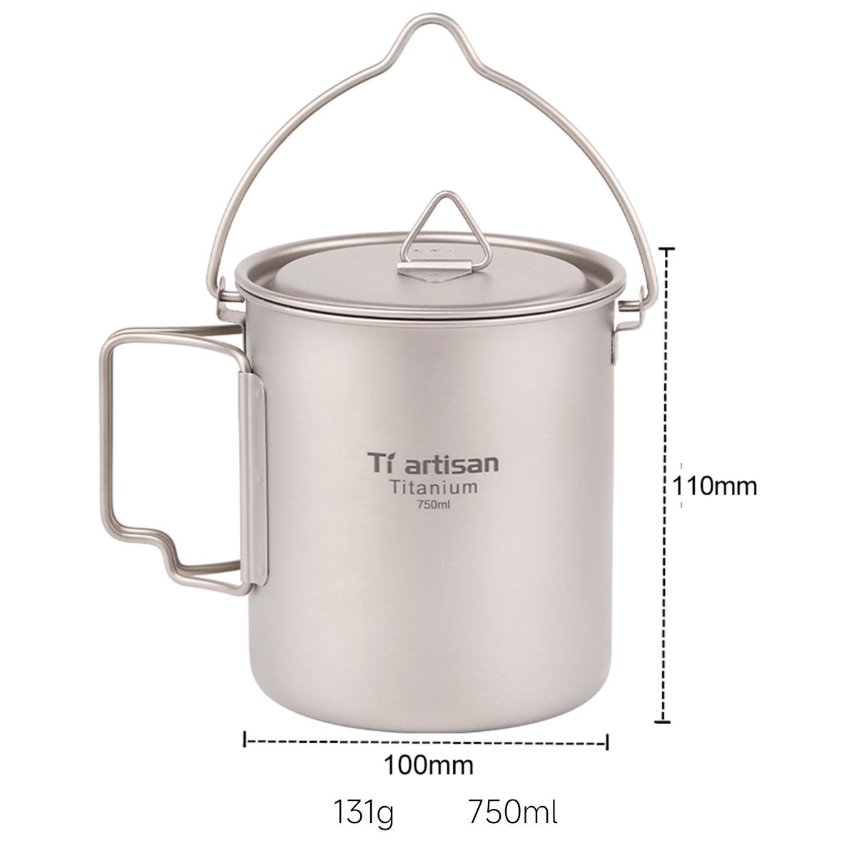 Titanium Lidded Mug-kiToolab