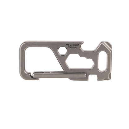 Titanium Multitool Carabiner-kiToolab