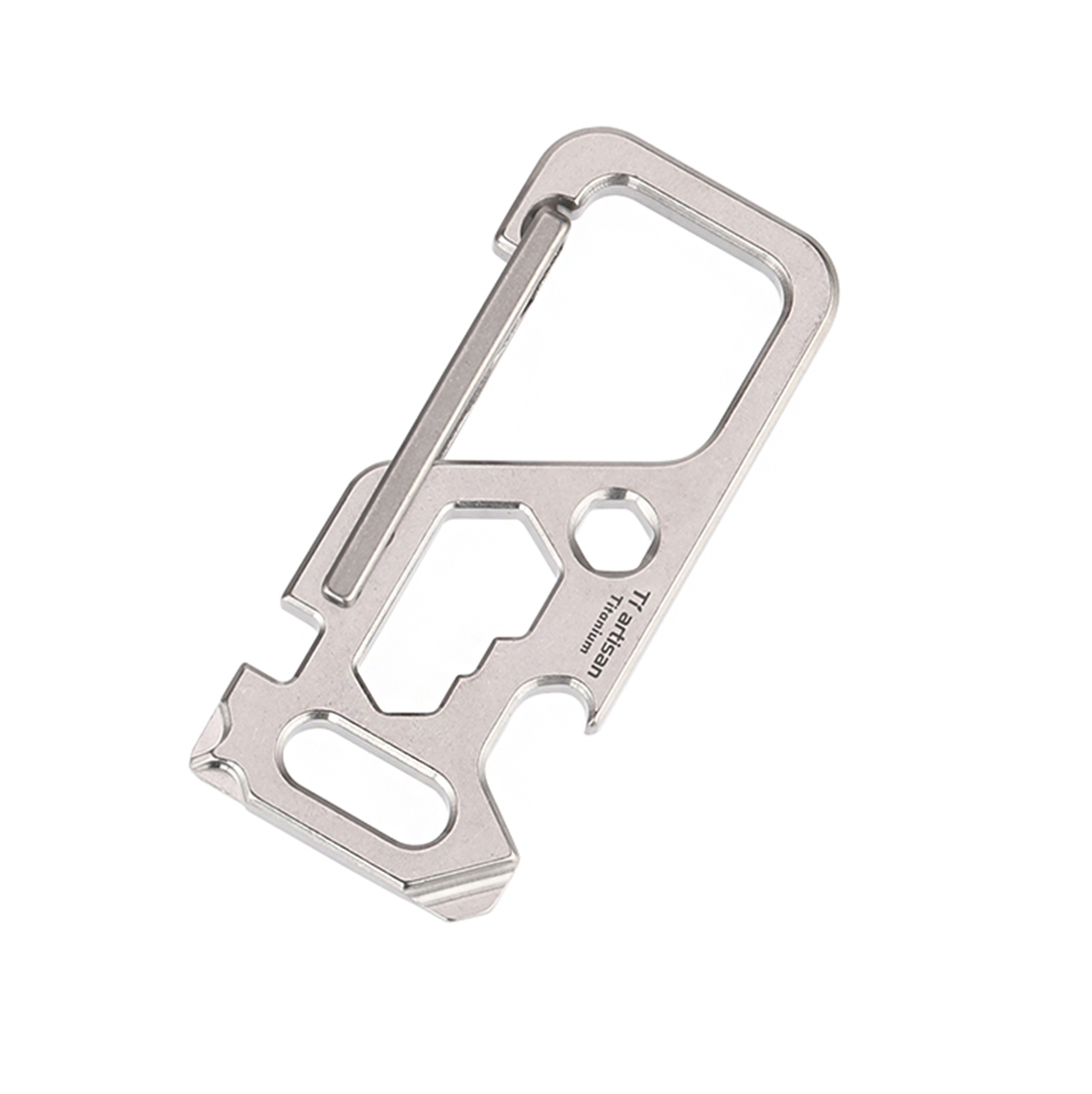 Titanium Multitool Carabiner-kiToolab