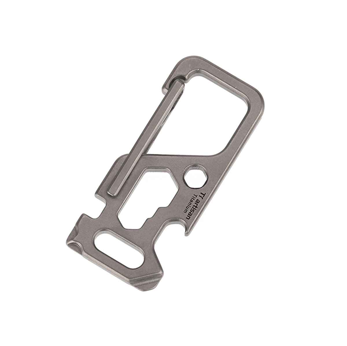Titanium Multitool Carabiner-kiToolab