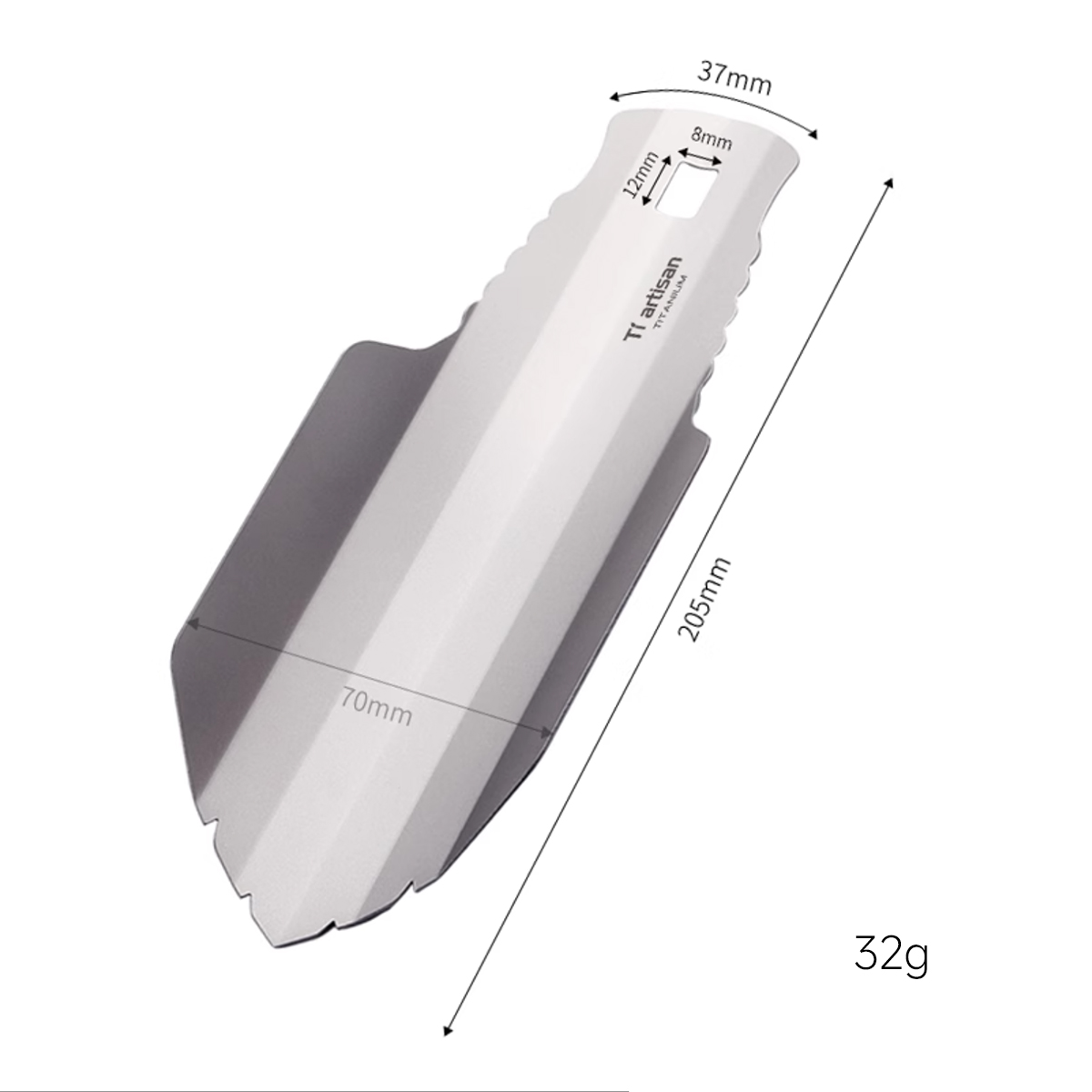 Titanium Pocket Trowel-kiToolab