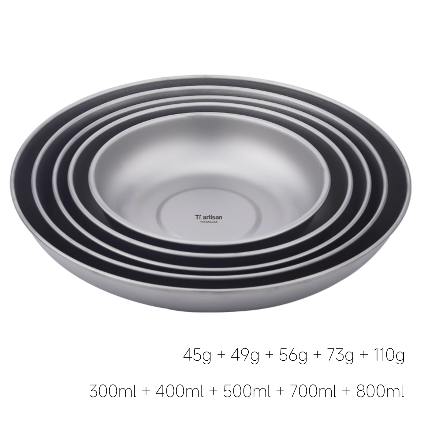 Titanium Dining Plates-kiToolab