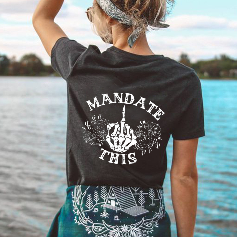 Mandate This Sketelon T-shirt