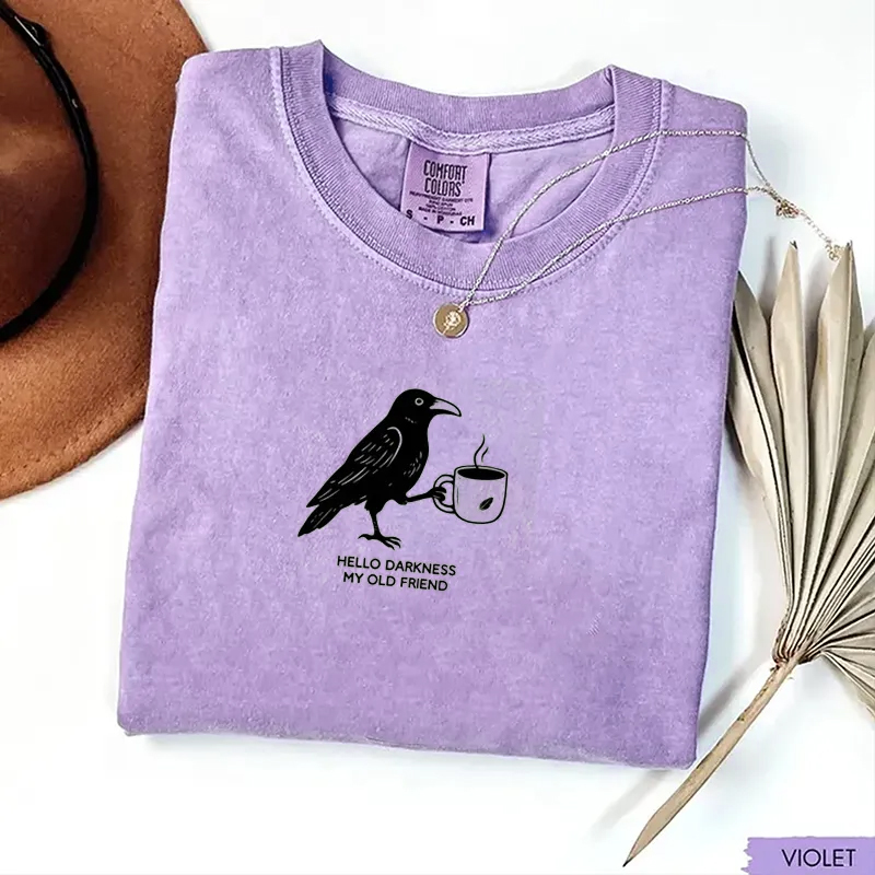 Raven Crow Coffee T-shirt