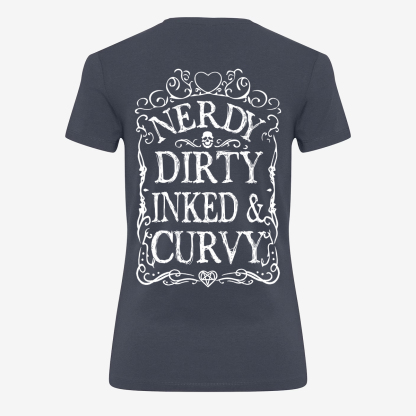 Nerdy Dirty Inked&Curvy T-shirt