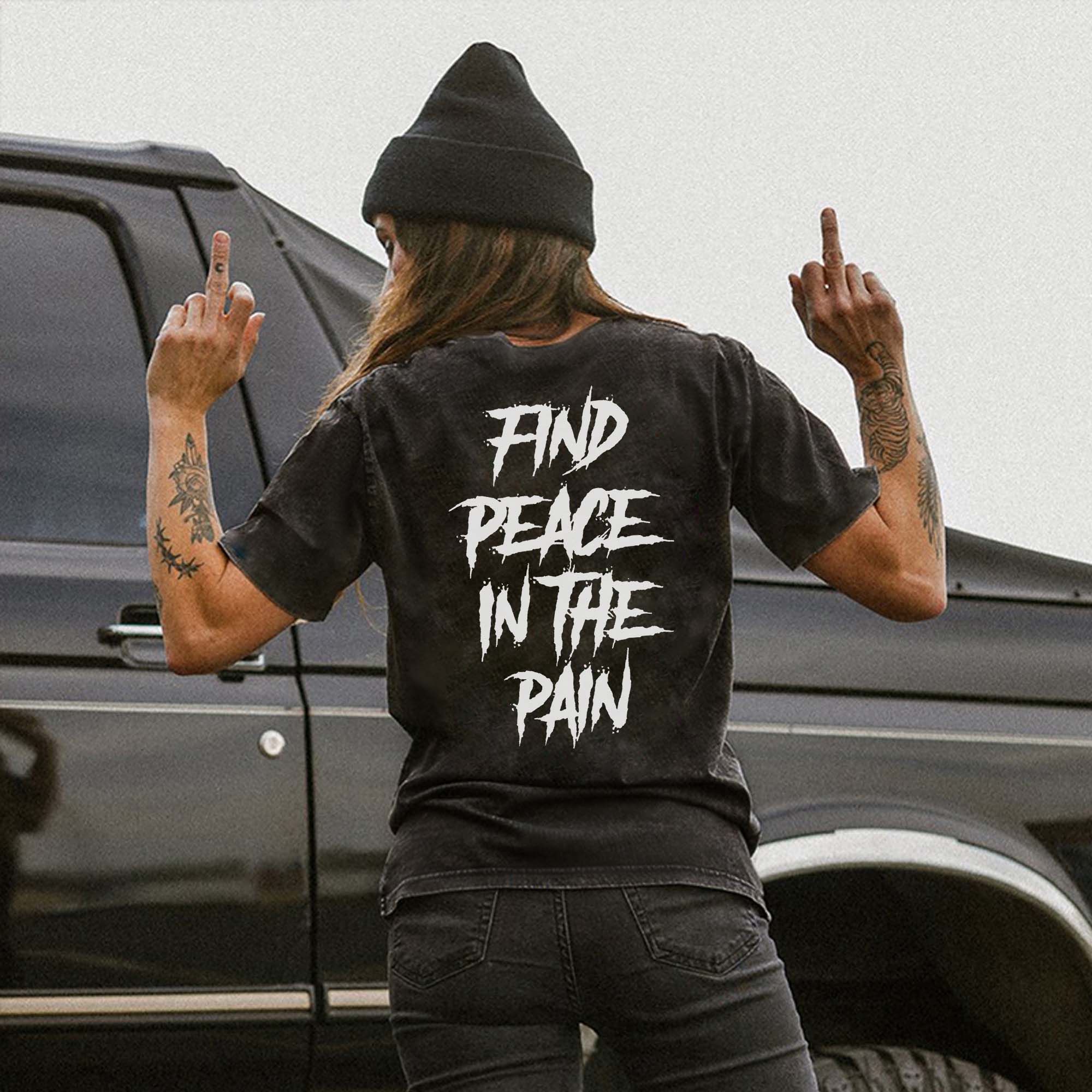Find Peace In The Pain T-shirt