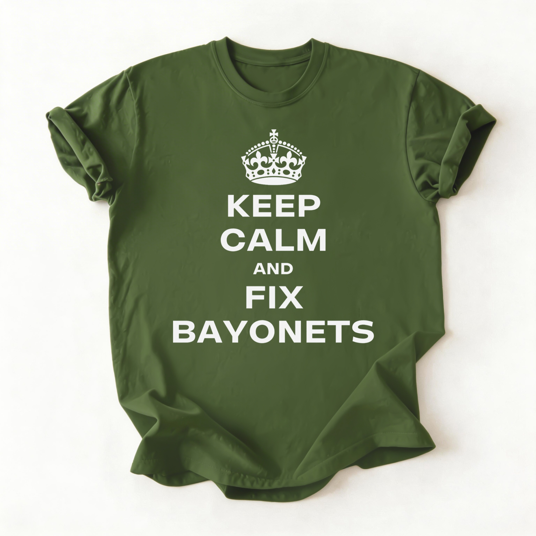 Keep Calm & Fix Bayonets (t-shirt)