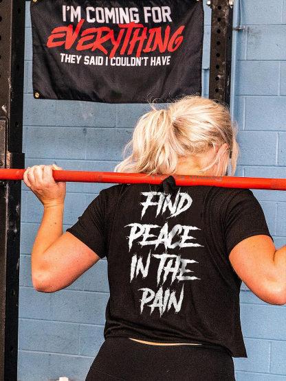 Find Peace In The Pain T-shirt