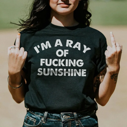 I'm A Ray Of Fucking Sunshine T-shirt