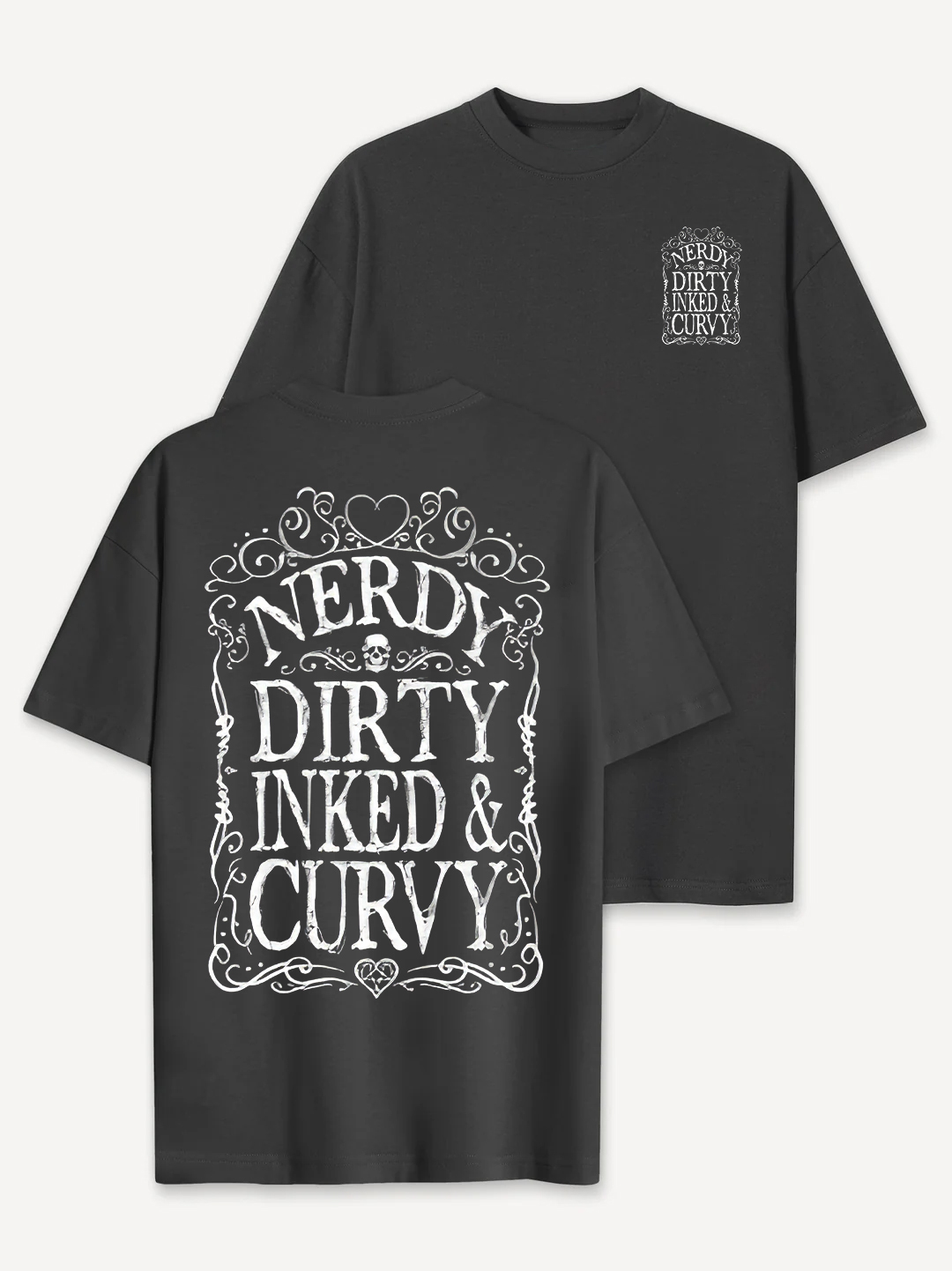 Nerdy Dirty Inked&Curvy T-shirt