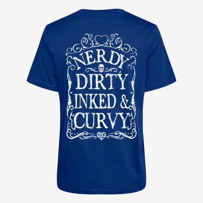 Nerdy Dirty Inked&Curvy T-shirt