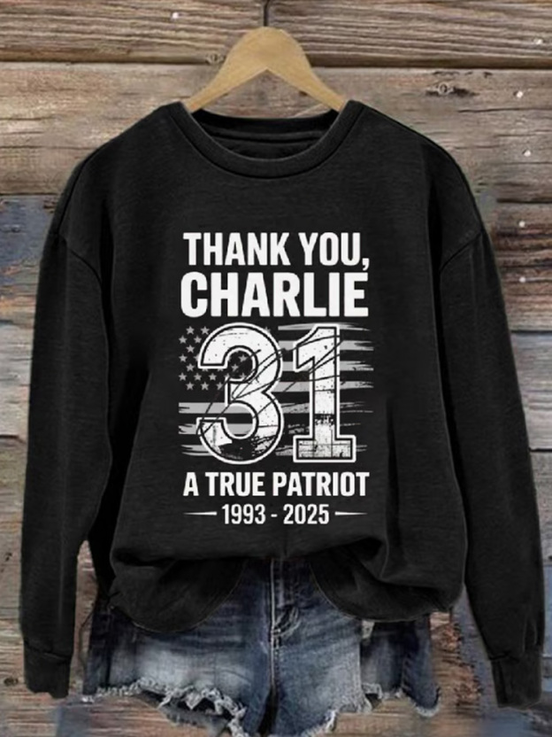 Freedom Casual Printed Sweatshirt