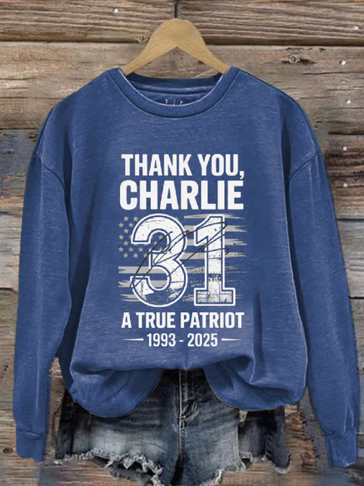 Freedom Casual Printed Sweatshirt