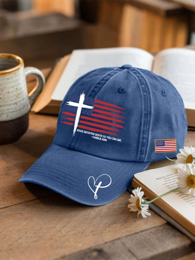 Jesus defeated death so you can live neutral hats