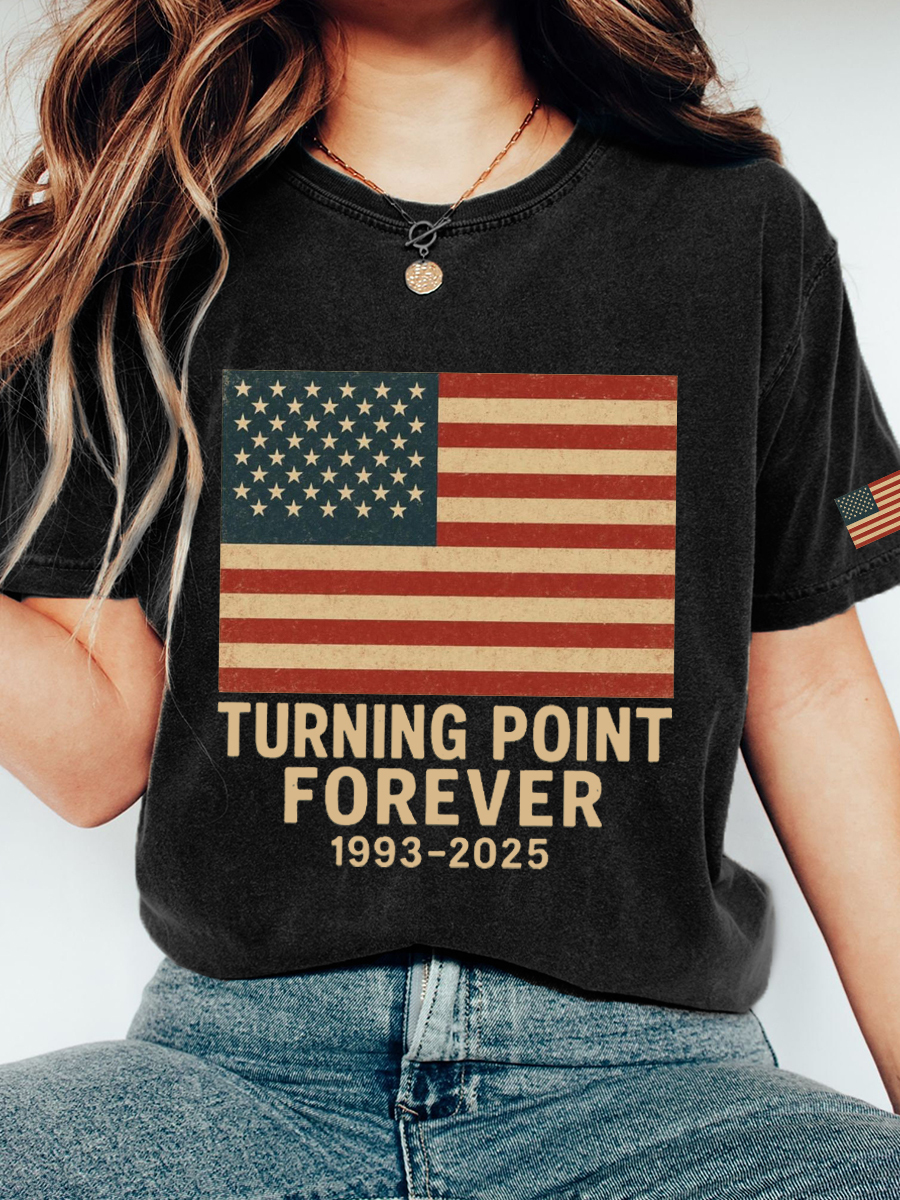 Women's Turning Point Forever Print Washable T-Shirt