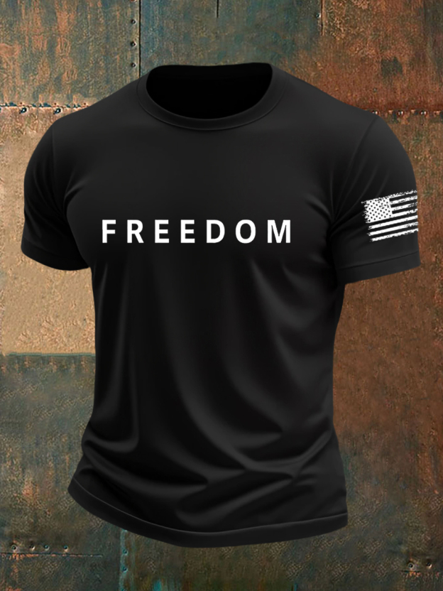 Men's Freedom Is Not Free R.I.P C.K Short Sleeve T-shirt