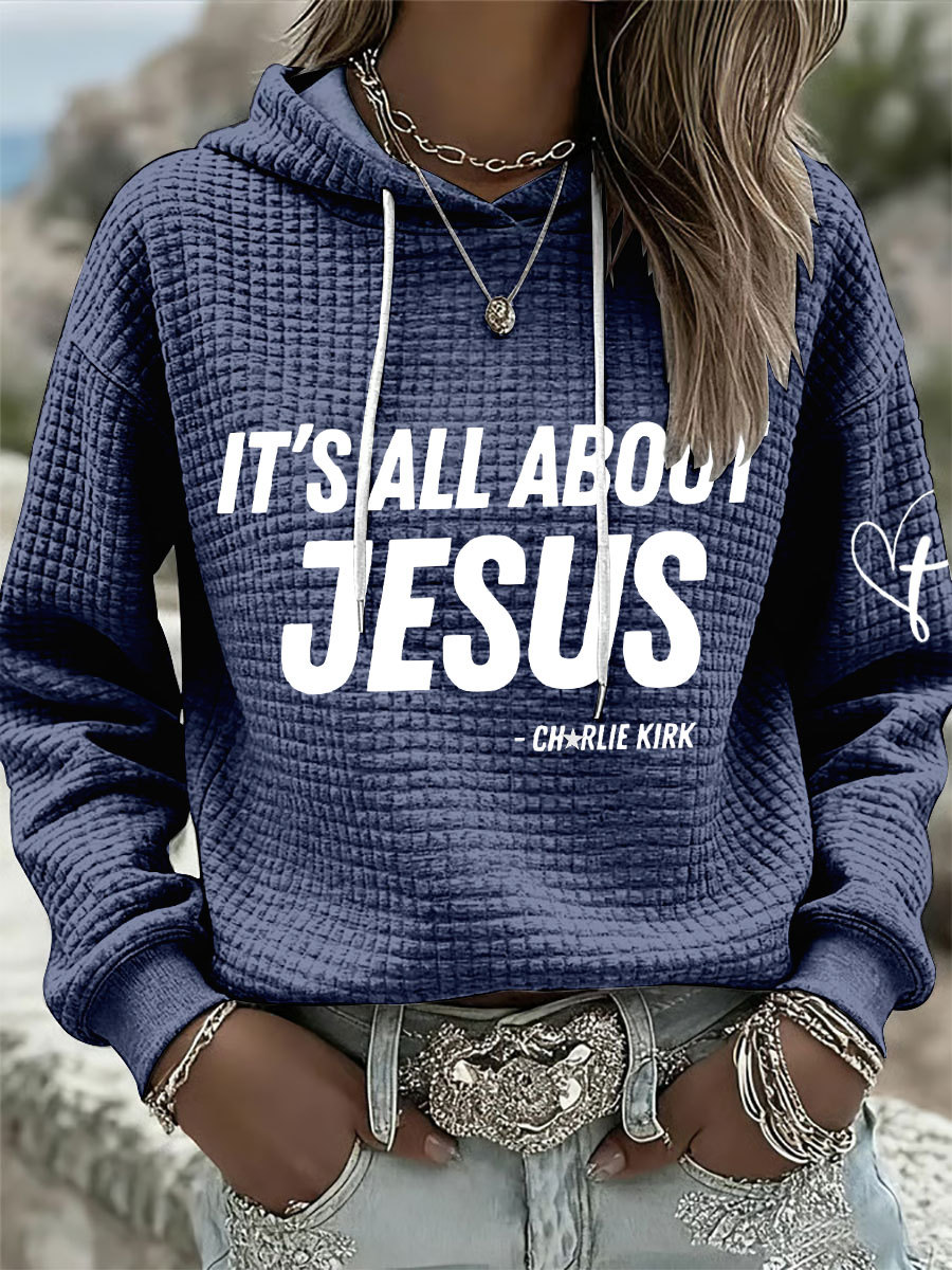 Women's It's All About Jesus Hoodies
