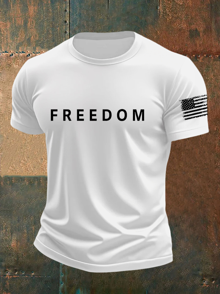 Men's Freedom Is Not Free R.I.P C.K Short Sleeve T-shirt
