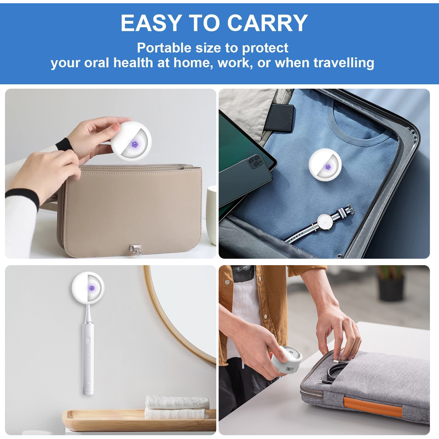 Toothbrush Sterilization Box - Dental Floss-u-vcare