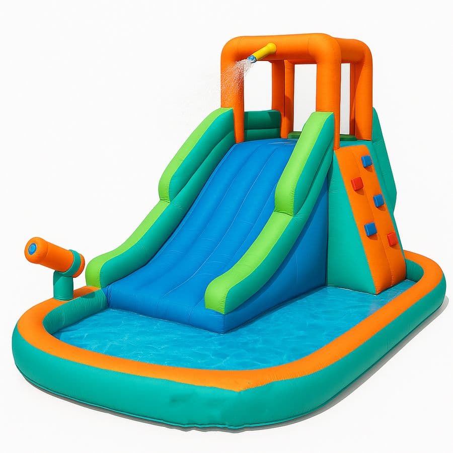 Structure de jeu aquatique gonflable PVC 380x255x190 cm Multiples couleurs