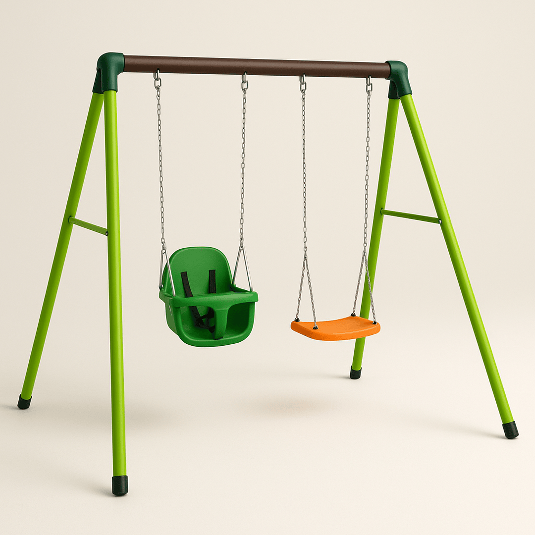 Portique double pour enfants avec siège bébé