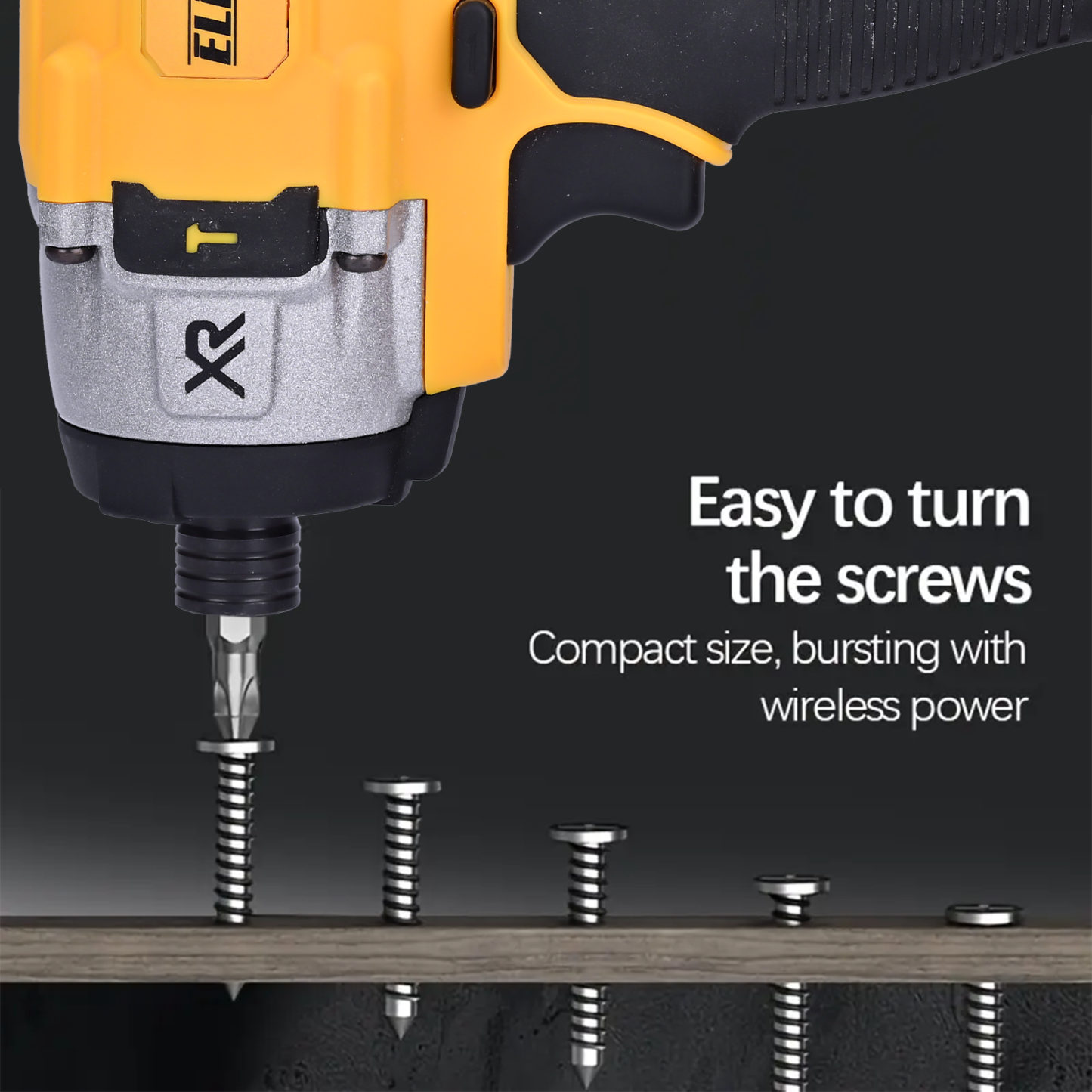 Compatible with DEWALT 20V MAX batteries, this 1/4-inch impact driver has a 0-2800 RPM range and an indicator light, making it suitable for home and appliance repairs.