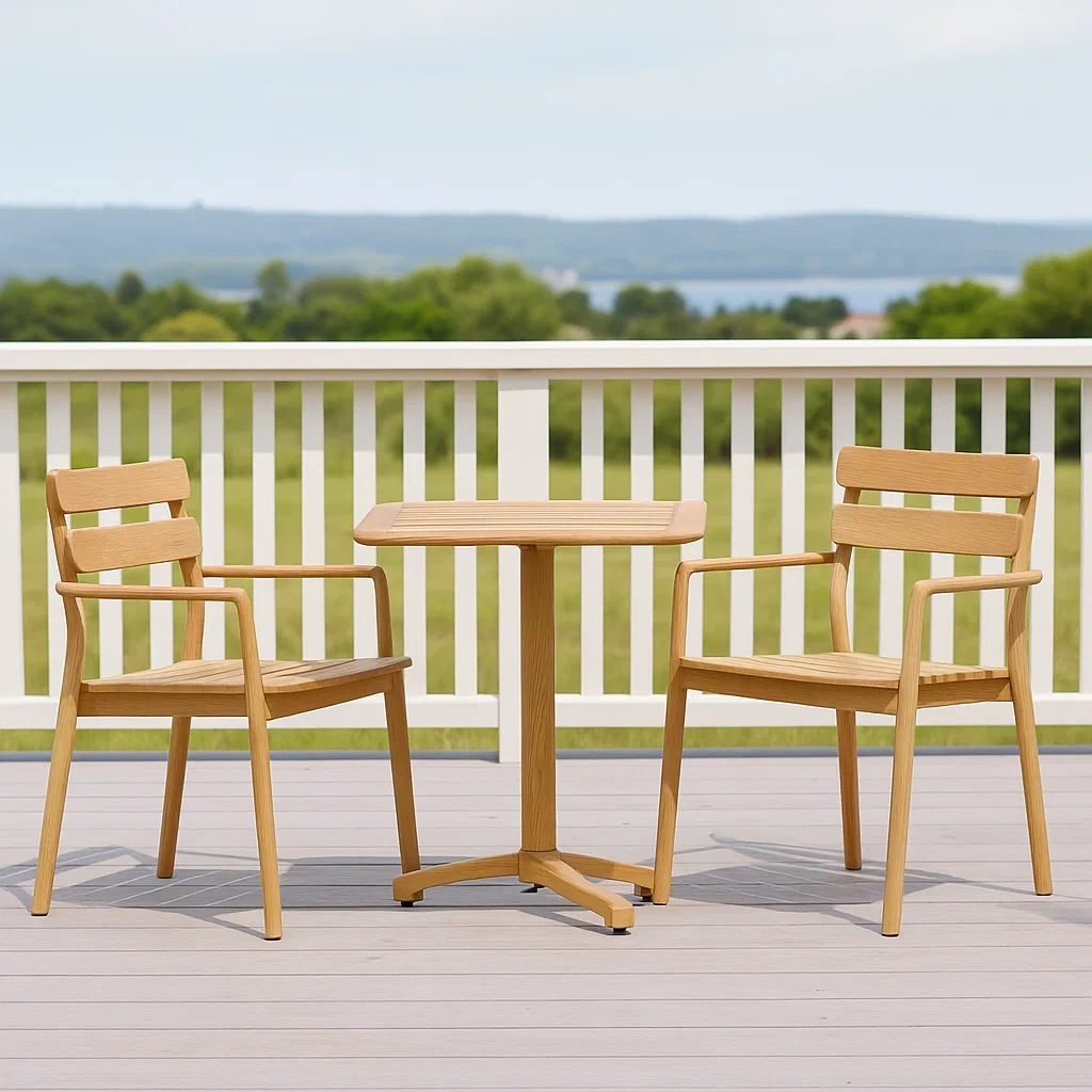 Mobilier de jardin,Ensemble table et chaises de jardin - NordicWoodFurn