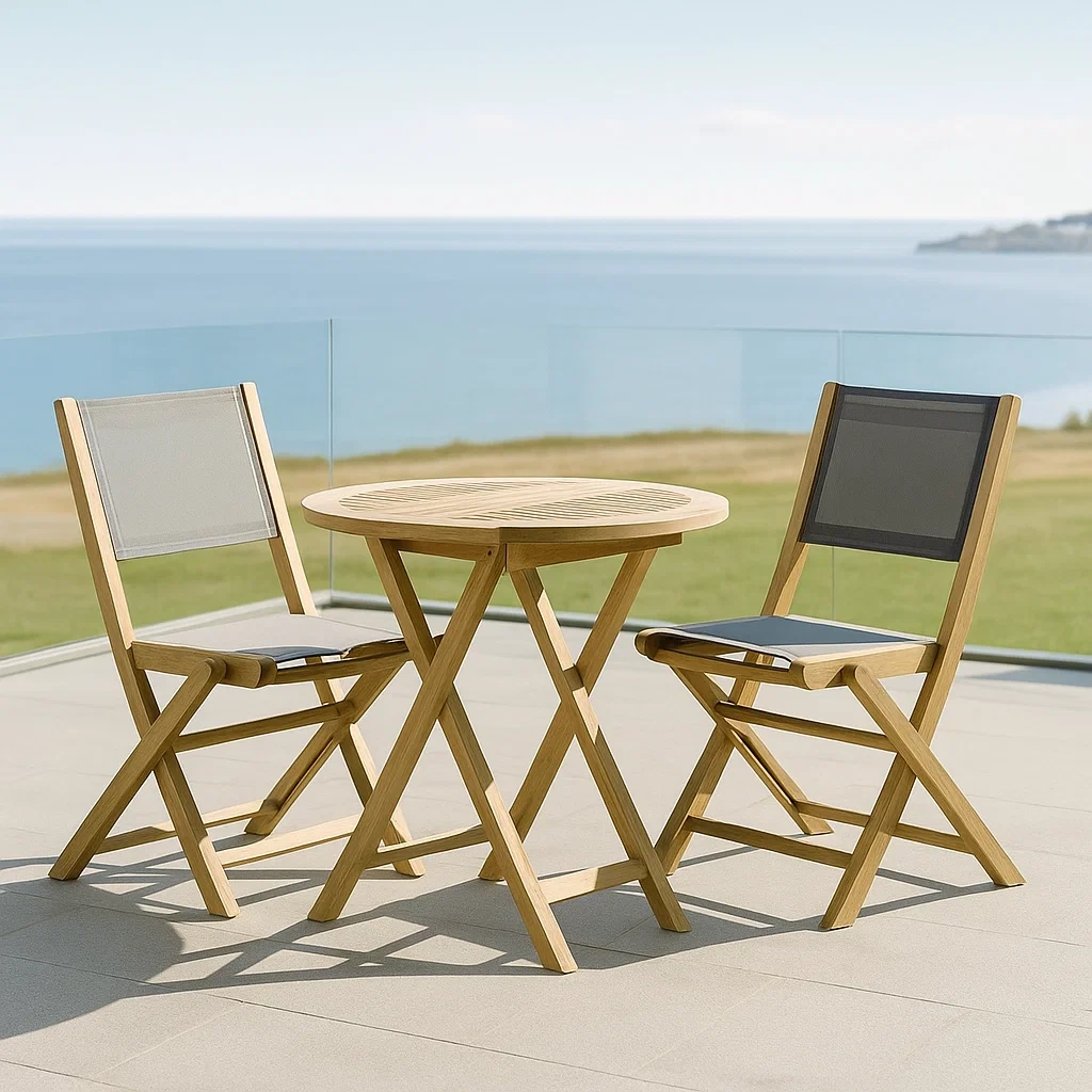Mobilier de jardin,Ensemble table et chaises de jardin - NordicWoodFurn