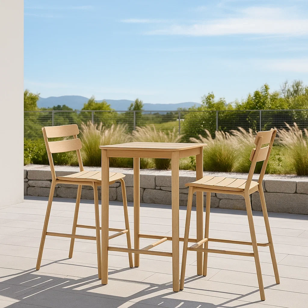 Mobilier de jardin,Ensemble table et chaises de jardin - NordicWoodFurn