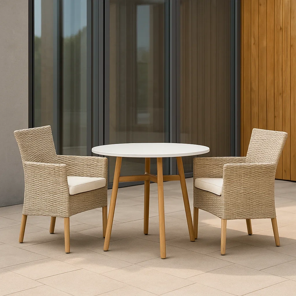 Mobilier de jardin,Ensemble table et chaises de jardin - NordicWoodFurn
