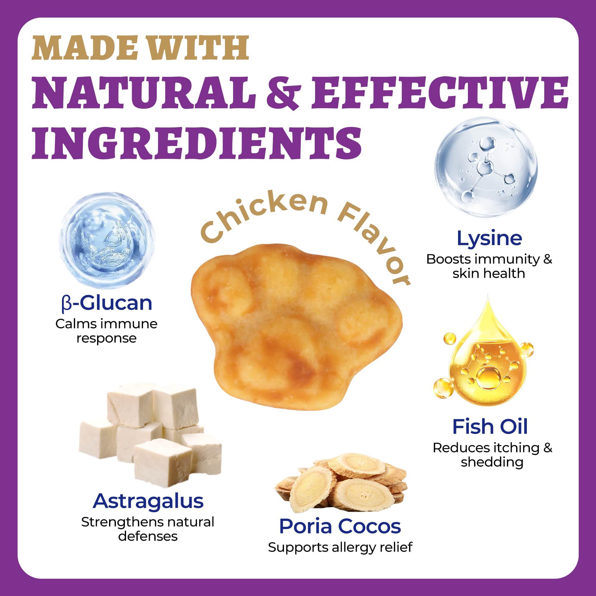 Wellix Calming Treats for Cats – 13.5oz Chicken-Flavored with Chamomile & Melatonin, Aids Relaxation & Anxiety Relief for Indoor Cats & Kittens-CritterCorner