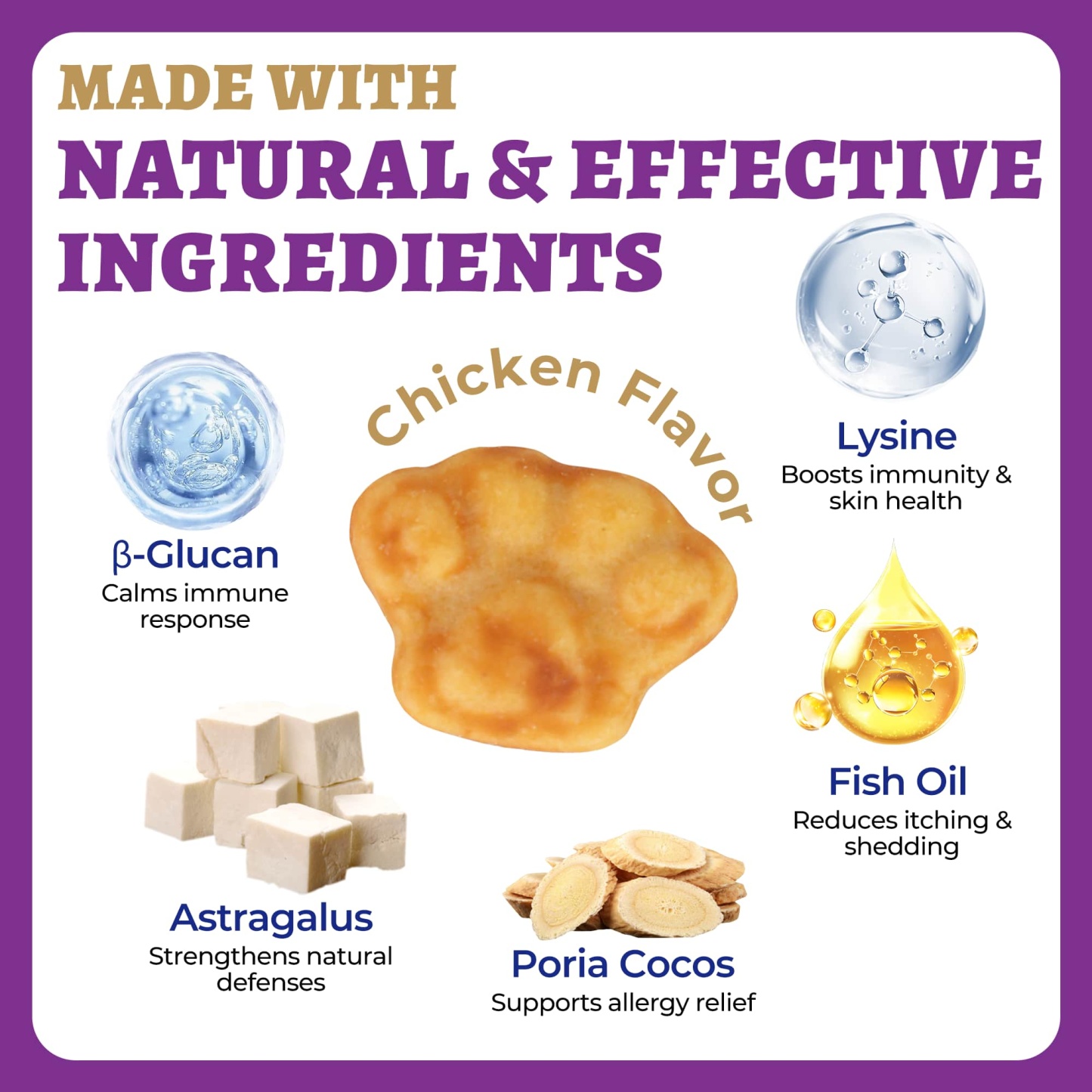 Wellix Calming Treats for Cats – 13.5oz Chicken-Flavored with Chamomile & Melatonin, Aids Relaxation & Anxiety Relief for Indoor Cats & Kittens-CritterCorner