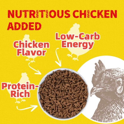 JUSTTRY Chicken Cat Treats –High-Protein Low-Calorie & Grain-Free Crunchy Snacks with Natural Chicken Flavor for Indoor Cats, 16oz-CritterCorner