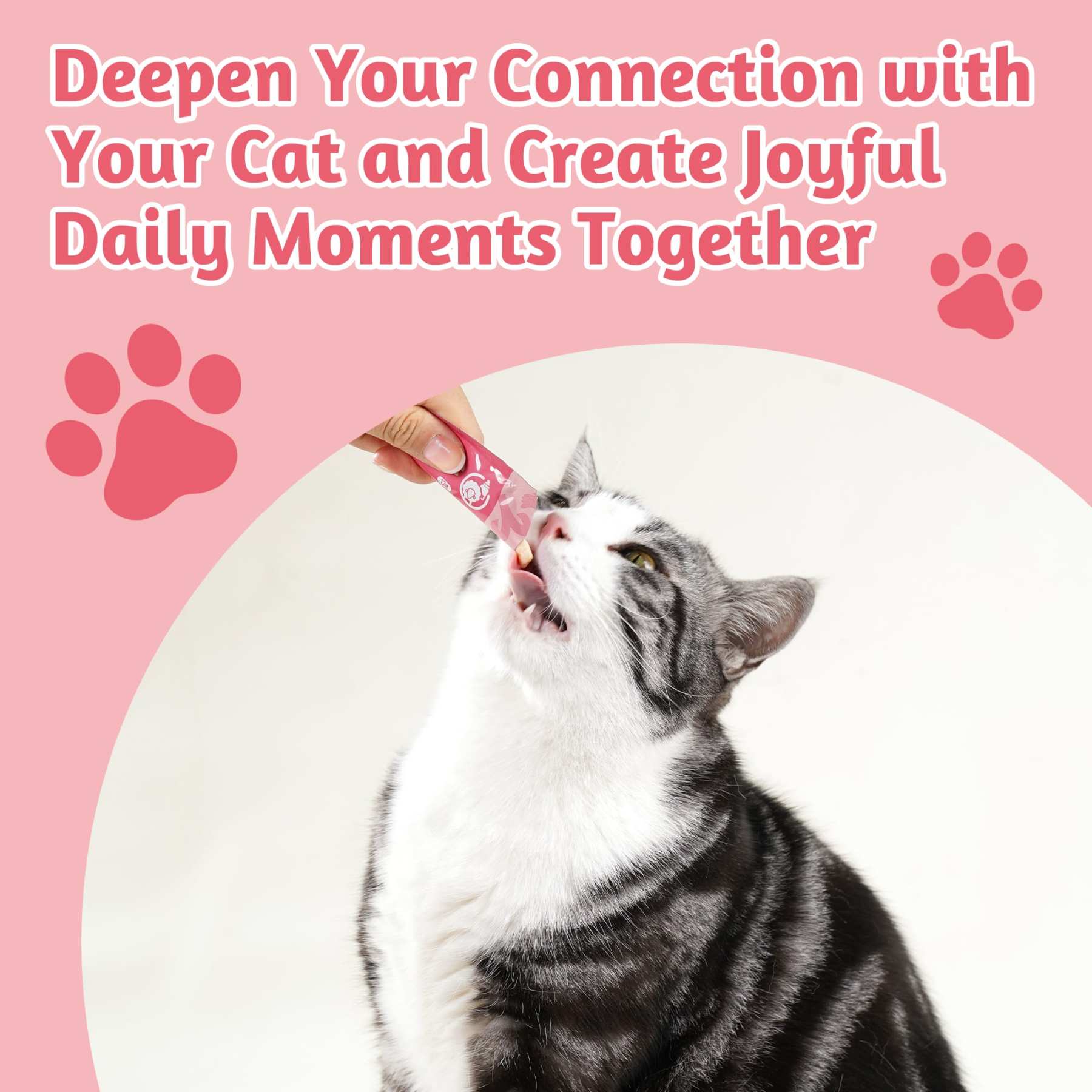 JUSTTRY Kitten Lickable Puree Treats  –20 Tubes Creamy Lickable Purée with DHA, EPA, Vitamin E & Taurine for Immune Support ,0.5oz Each-CritterCorner