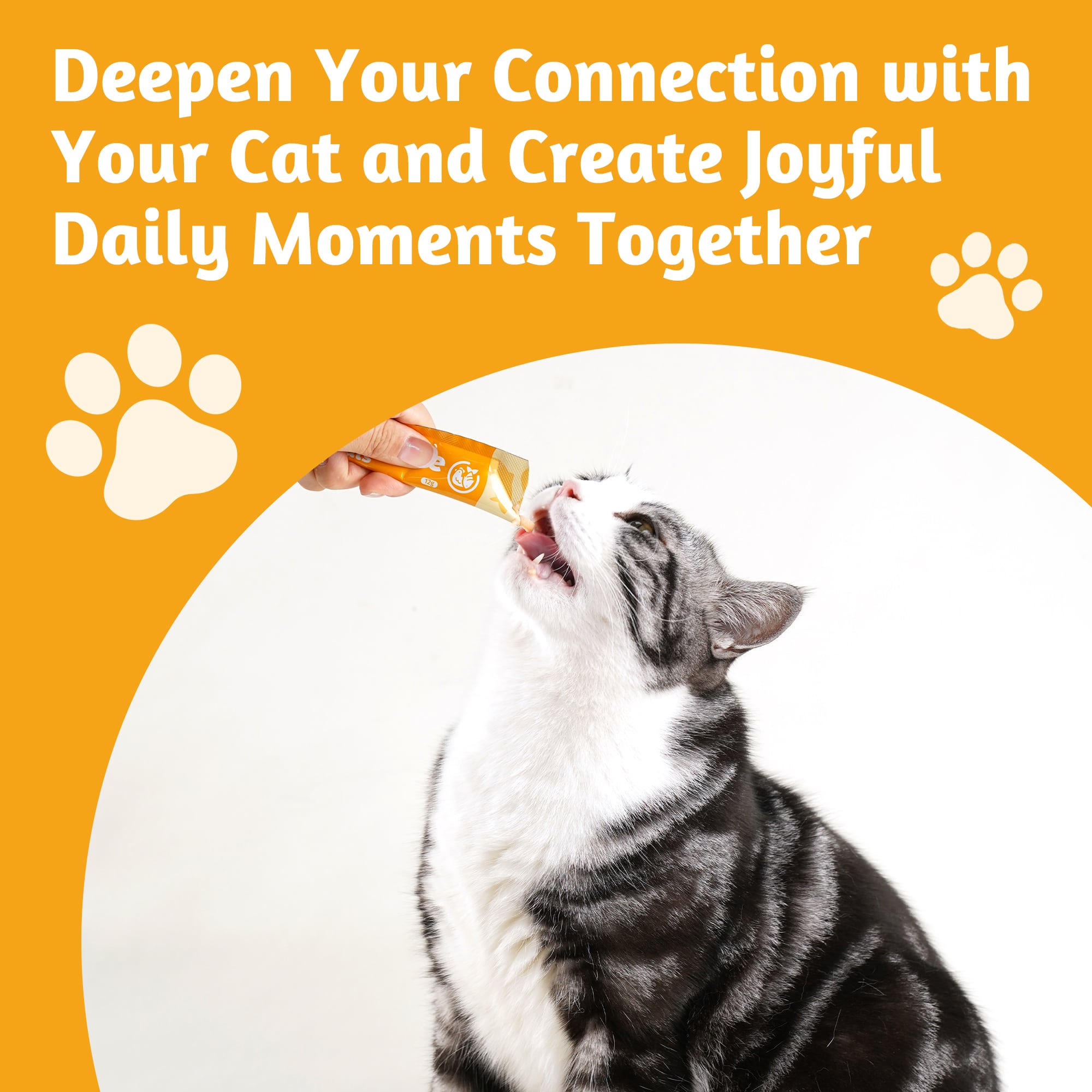 JUSTTRY Fish Oil Lickable Puree Treats – 20 Tubes with Omega Oils, Taurine & Vitamin E for Healthy Skin & Coat, 0.5oz Each-CritterCorner