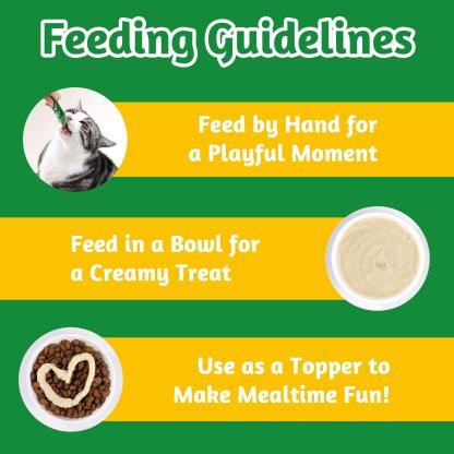 JUSTTRY Cat Grass Lickable Puree Treats – 20 Tubes with Taurine & Vitamin E for Hairball Control, 0.5oz Each-CritterCorner