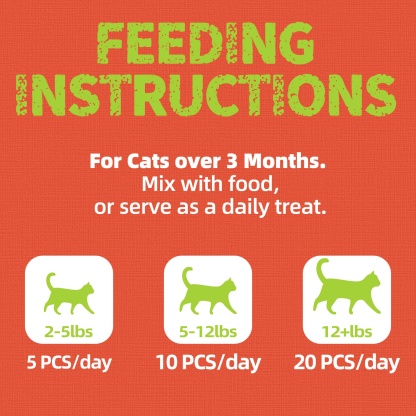 JUSTTRY Carrot Cat Treats – Vitamin-Rich Crunchy Biscuits with Natural Chicken Flavor for Eye & Skin Health | Healthy Training Treats for Indoor Cats, 16oz-CritterCorner