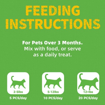 JUSTTRY Cat Grass & Chicken Cat Treats - Hairball Control Dental Care High Protein Cat Treats for Indoor Cats, Training Snacks, 16oz-CritterCorner