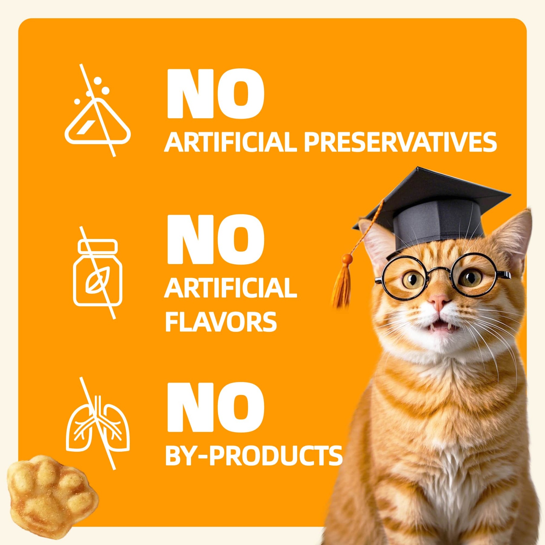 Wellix Pumpkin Treats for Cats – 13.5oz Pumpkin & Chicken Formula for Digestive Support & Constipation Relief (Low-Calorie for Sensitive Stomachs)-CritterCorner