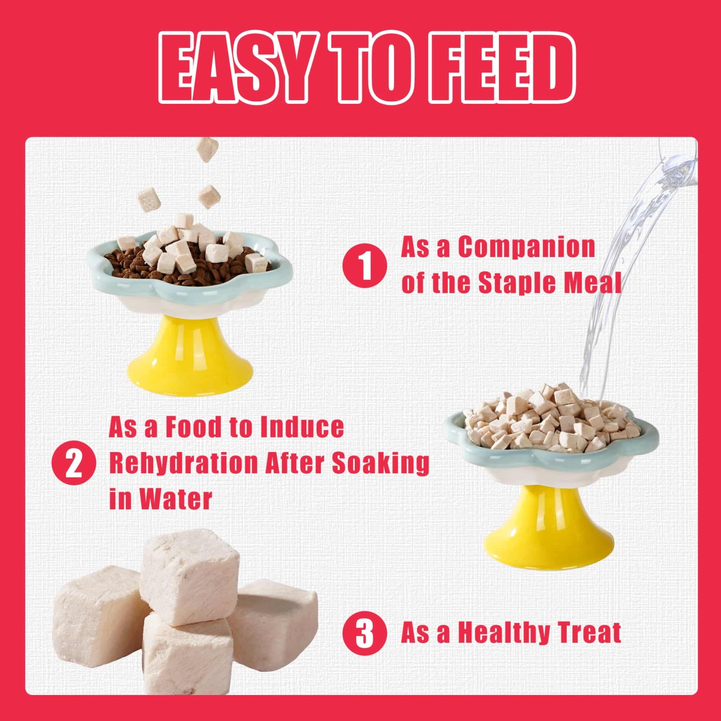 JUSTTRY Freeze-Dried Chicken Treats – High-Protein, Grain-Free Dog & Cat Treats for Training & Raw Food, 7.05oz-CritterCorner